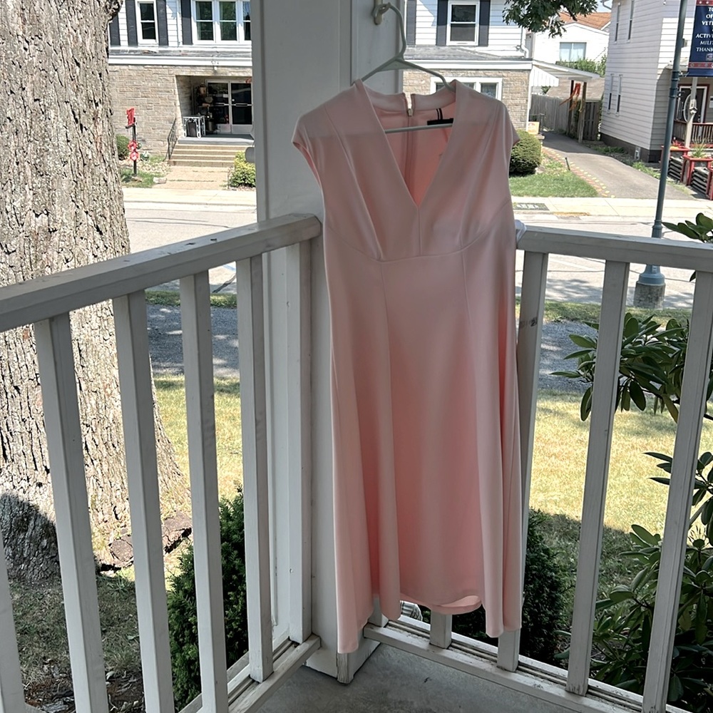 Pink beauty for sale. Never worn. Great for a wedding or a date night!